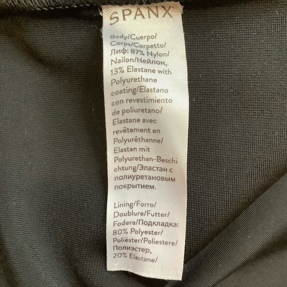 SPANX Black Camo Look At Me Now Seamless Legging Size M - Picture 9 of 12